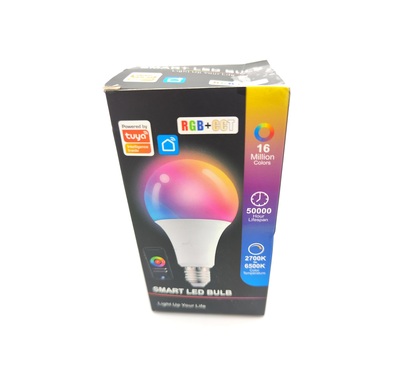 Bombilla inteligente Tuya Wifi RGB E27 9w