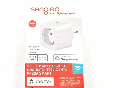Enchufe inteligente Sengled Wifi 2,4Gz hasta 2300w Matter