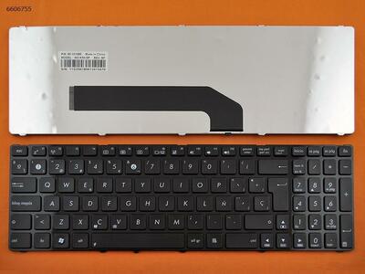 Teclado Asus K50,K60, K70, K61 negro versión 2