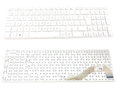 Teclado Asus X540,X540L blanco sin marco
