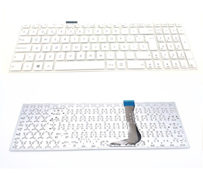 Teclado Asus E502 blanco sin marco