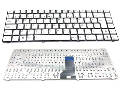 Teclado Asus u36 blanco sin marco
