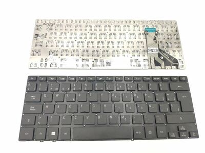 Teclado Acer Spin Sp714-51, Swift Sf713-51 negro sin marco, con tecla power