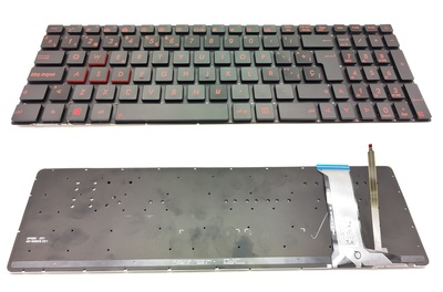 Teclado Asus GL552, ZX50 negro sin marco backlight