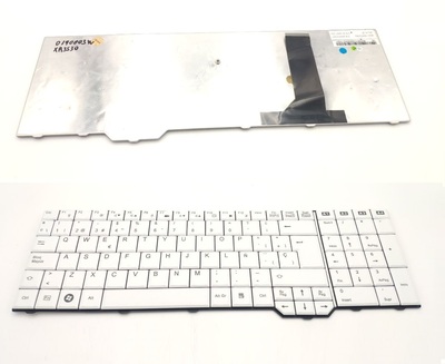 Teclado Fujitsu Amilo XA3530, XI3650, PI362 Blanco