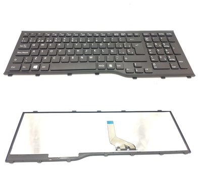 Teclado Fujitsu Lifebook A532,AH532,N532,NH532 negro con marco