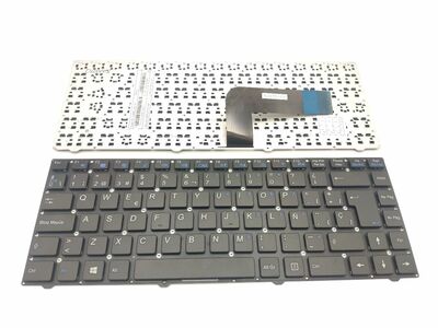 Teclado Clevo W540 negro sin marco