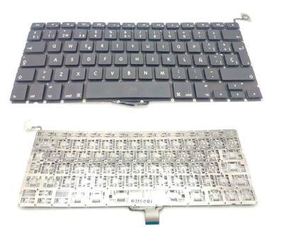 Teclado Apple Macbook 13' A1278 negro sin marco y sin backligth