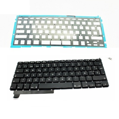 Teclado Apple Macbook pro 15' A1286 backligth negro sin marco