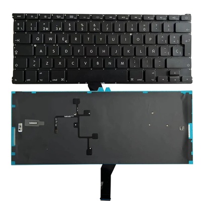 Teclado Apple Macbook air  13' A1369, A1466 backligt negro sin marco