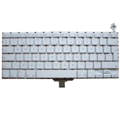 Teclado Apple Macbook A1181, A1185 blanco sin marco