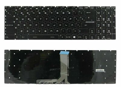 Teclado Español Msi GT63 GX63VR RGB Backlight