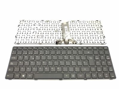 Teclado Lenovo ideapad 100-15IBD negro con marco