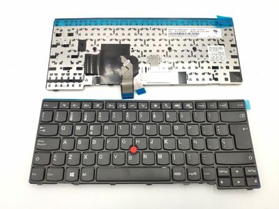 Teclado Lenovo Thinkpad T440 negro con marco y point stick