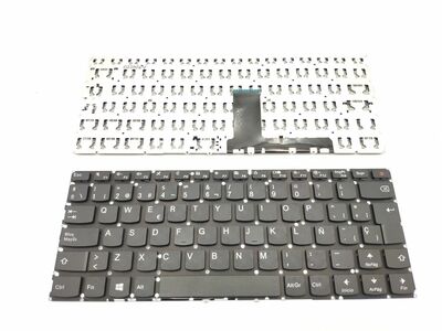 Teclado Lenovo ideapad 110-14 negro sin marco con botón power