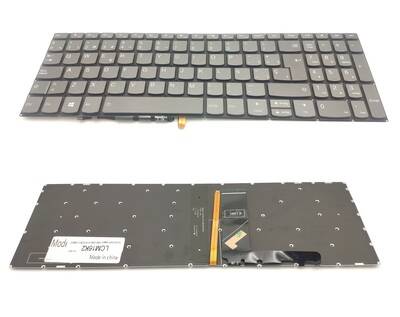Teclado Lenovo ideapad 330 15 gris sin marco, sin tecla power