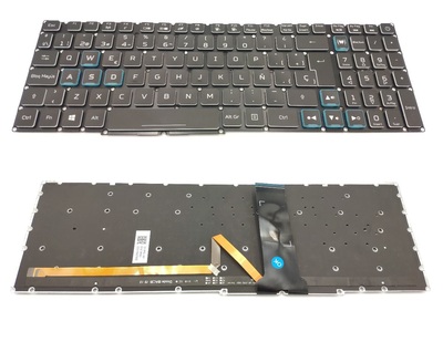 Teclado Acer Nitro 4 An515-54, An515-43 retroiluminado
