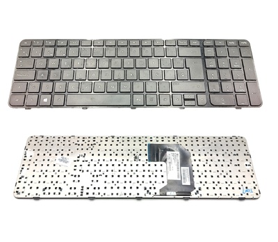 Teclado Hp G7-2000 negro con marco