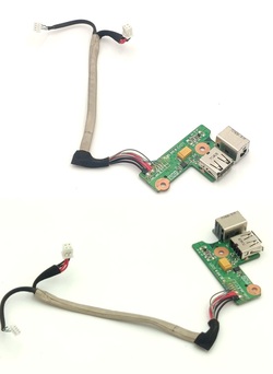 Conector DC jack Hp DV6000 ,V6000 con board