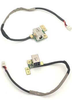 Conector DC jack Hp DV6000 DV9000 con board y cable 4 pin