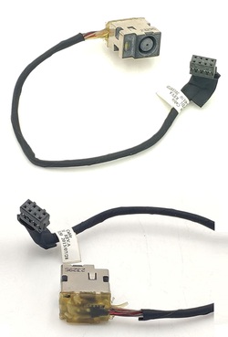 Conector DC jack Hp Envy M6-1000 con cable de 8 pin