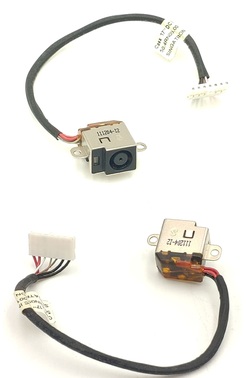 Conector DC jack Hp DV6-6000, DV7-6000 cable 7 pin