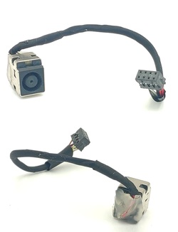 Conector DC jack Hp probook 450 G0 cable 8 pin