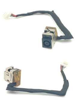Conector DC jack Hp probook 4421s cable 8 pin