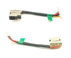 Conector DC jack Hp omen 15-ax cable 10 pin 120w