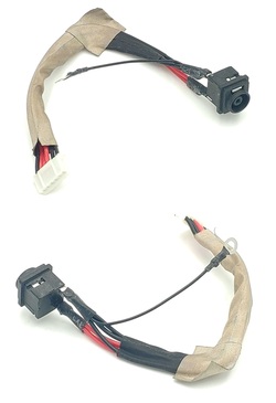 Conector DC jack Sony Vgn-Bx cable 6 pin
