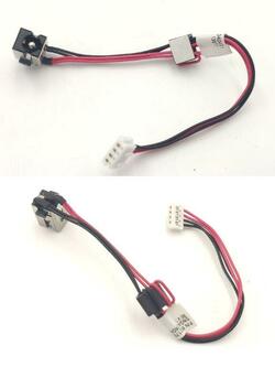 Conector DC jack Toshiba C850, C855 con cable 4 pin