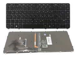 Teclado Hp Probook 840 G3 negro con marco negro