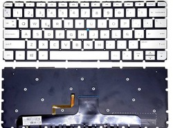 Teclado Hp 13-AB plateado sin marco