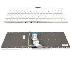 Teclado Hp 15-CC blanco sin marco, backlight