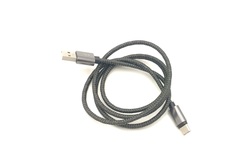 Cable USB tipo C 1m / 2A (alta velocidad) Dark Grey