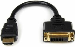 Adaptador con cable Dvi Hembra / HDMI Macho