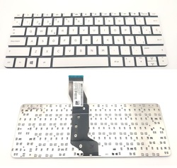 Teclado Hp 11-Y, 11-AH blanco enter pequeño
