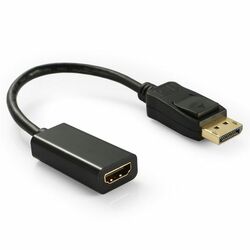 Adaptador con cable HDMI Hembra/ Displayport Macho