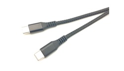 Cable USB tipo C PD 1m 65W Negro
