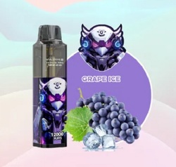 Vapme King Pro 12000 caladas desechable Grape Ice sin nicotina