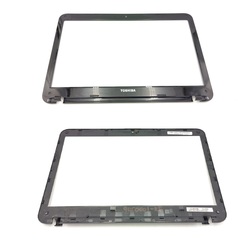 Lcd bezel Marco de pantalla Toshiba L840 gris reacondicionado
