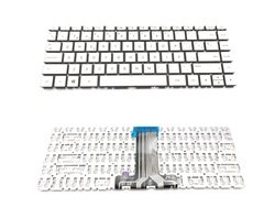 Teclado Hp 14-Bs, 14-Bk blanco sin marco