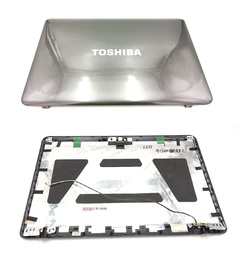 Lcd Cover Tapa de pantalla Toshiba L655D Gris reacondicionada