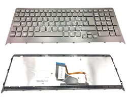 Teclado Sony VPC-F21 series Negro con marco, backl
