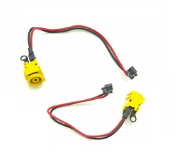 Conector DC jack Sony Vgn-S con cable 2 pin