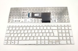 Teclado Sony SVF152A29M series blanco sin marco versión para backlight