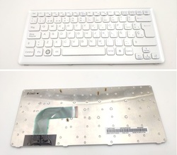 Teclado Sony VGN-CS series blanco con marco
