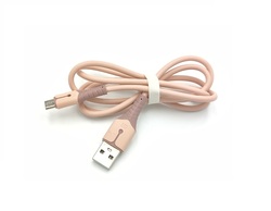 Cable Micro USB 3a Lila