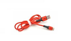 Cable USB-C carga rápida 3a Rojo