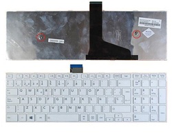 Teclado Toshiba C55-A blanco con marco
